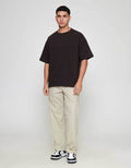 ZES Front Cut And Sewn Oversize Fit Hunter Kaos Pria HUNTER