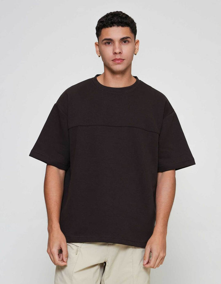 ZES Front Cut And Sewn Oversize Fit Hunter Kaos Pria HUNTER