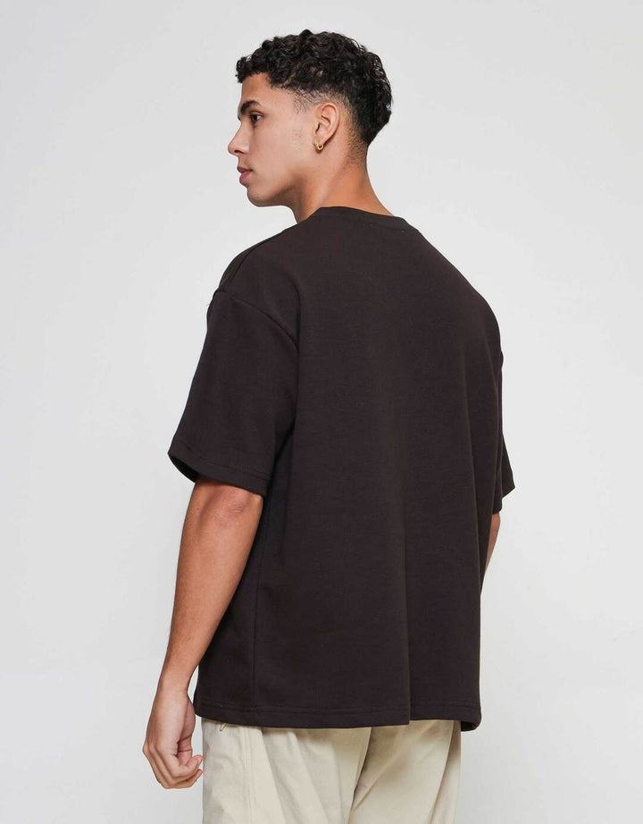 ZES Front Cut And Sewn Oversize Fit Hunter Kaos Pria HUNTER