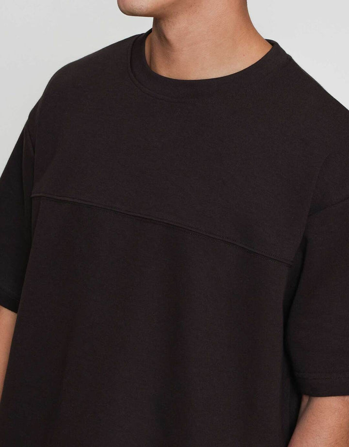 ZES Front Cut And Sewn Oversize Fit Hunter Kaos Pria HUNTER