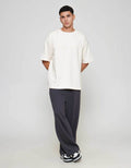 ZES Front Cut And Sewn Oversize Fit Hunter Kaos Pria HUNTER
