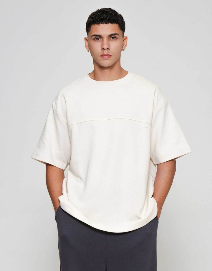 ZES Front Cut And Sewn Oversize Fit Hunter Kaos Pria HUNTER