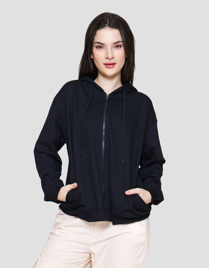 Nevada Basic Baby Terry Jaket Wanita