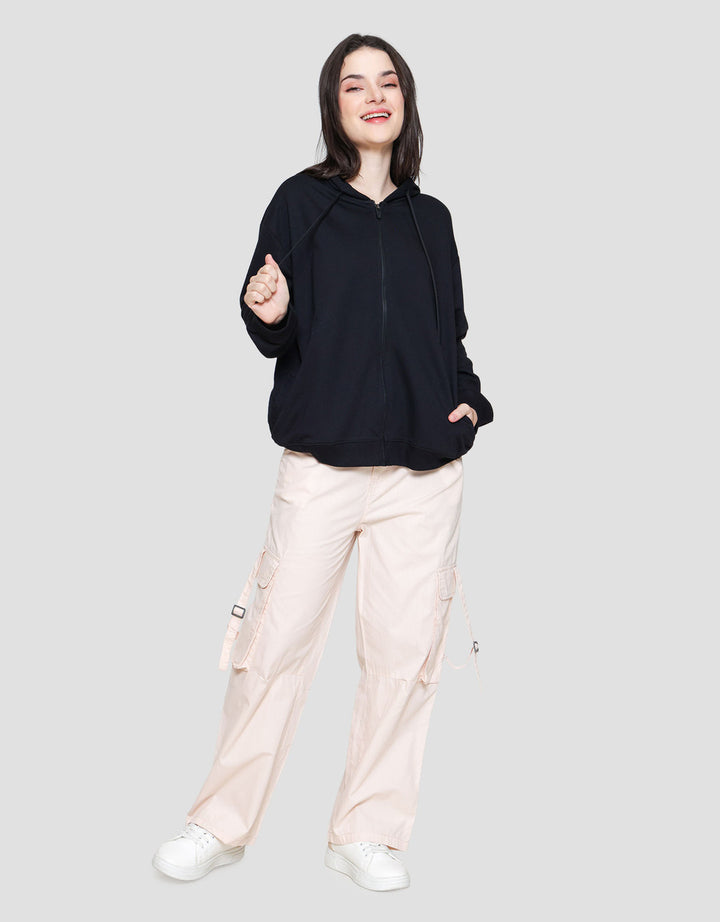 Nevada Basic Baby Terry Jaket Wanita