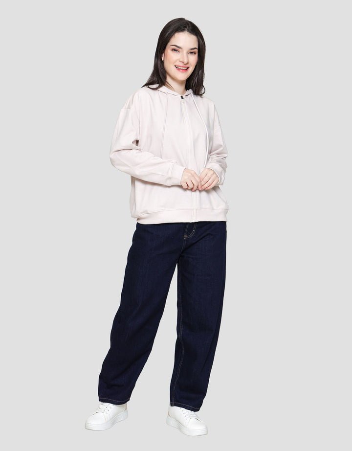 Nevada Basic Baby Terry Jaket Wanita