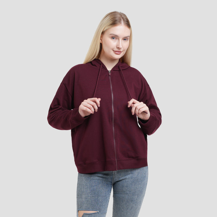 Nevada Basic Baby Terry Jaket Wanita