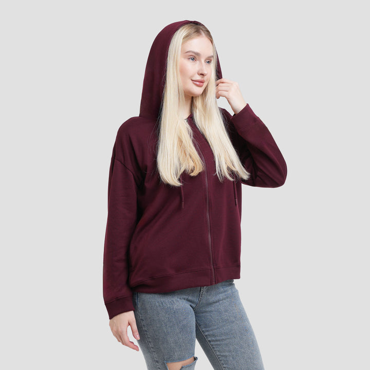 Nevada Basic Baby Terry Jaket Wanita