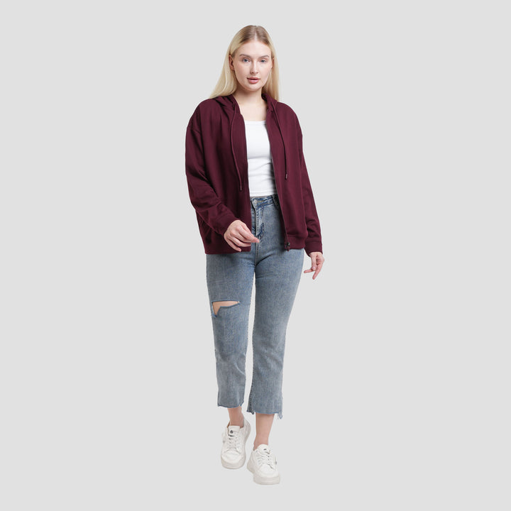 Nevada Basic Baby Terry Jaket Wanita