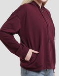 Nevada Basic Baby Terry Jaket Wanita