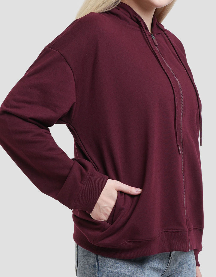 Nevada Basic Baby Terry Jaket Wanita