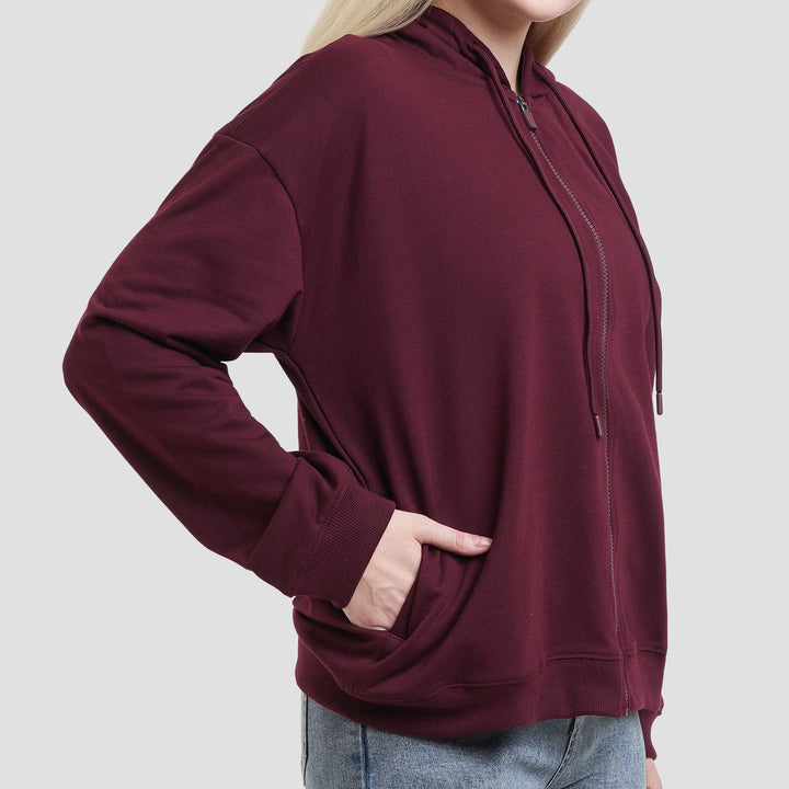 Nevada Basic Baby Terry Jaket Wanita