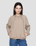Nevada Basic Baby Terry Jaket Wanita