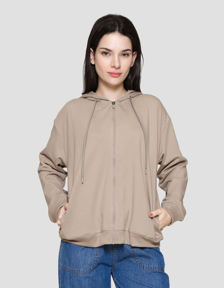 Nevada Basic Baby Terry Jaket Wanita