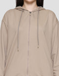Nevada Basic Baby Terry Jaket Wanita