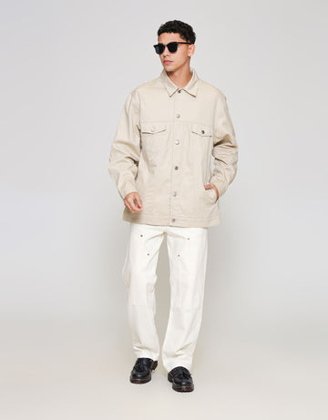 ZES WOVEN WITH TWO POCKET GABRIEL JAKET PRIA GABRIEL