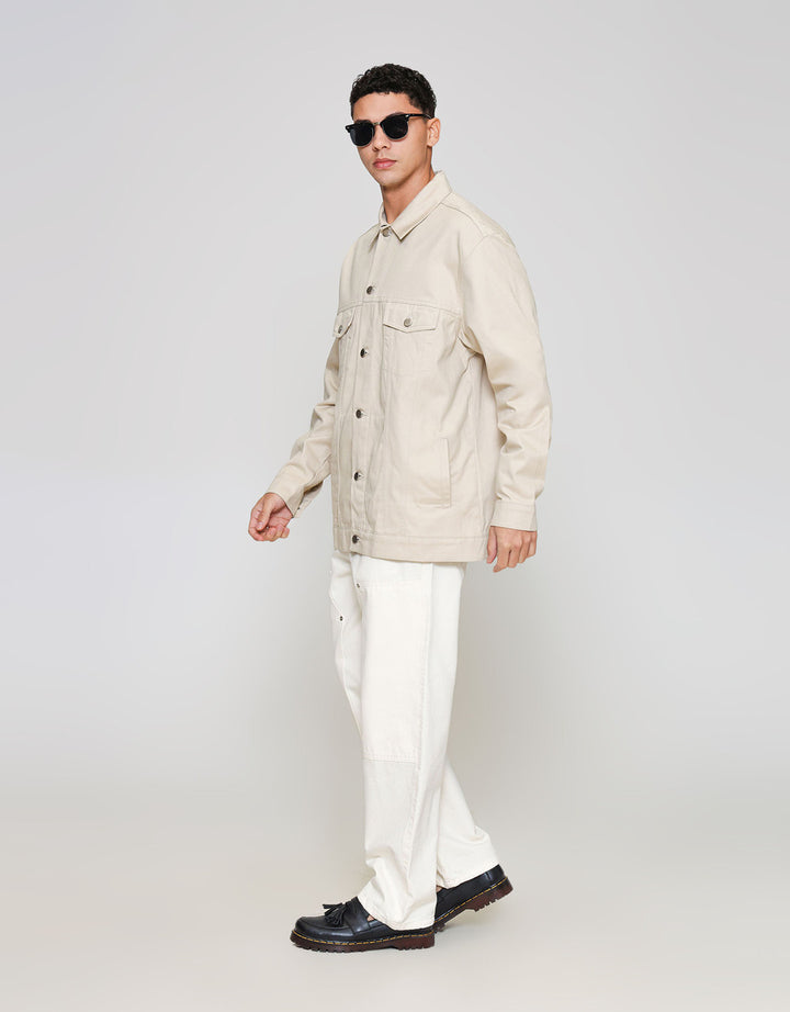 ZES WOVEN WITH TWO POCKET GABRIEL JAKET PRIA GABRIEL