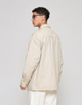 ZES WOVEN WITH TWO POCKET GABRIEL JAKET PRIA GABRIEL