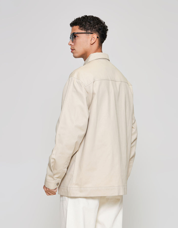 ZES WOVEN WITH TWO POCKET GABRIEL JAKET PRIA GABRIEL