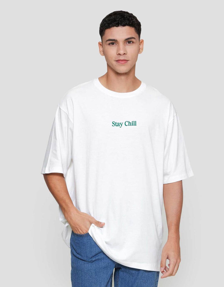 Aos Theme Popular Concept Motivation Stay Chill Kaos Pria