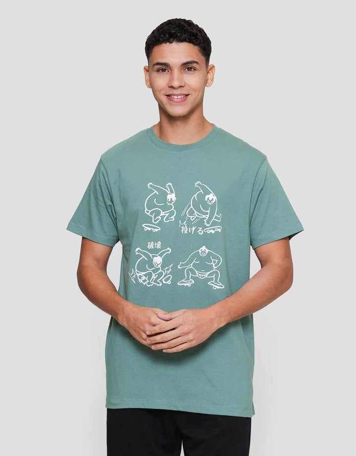 Aos Theme Tbnd Concept Japanese Skate Kaos Pria