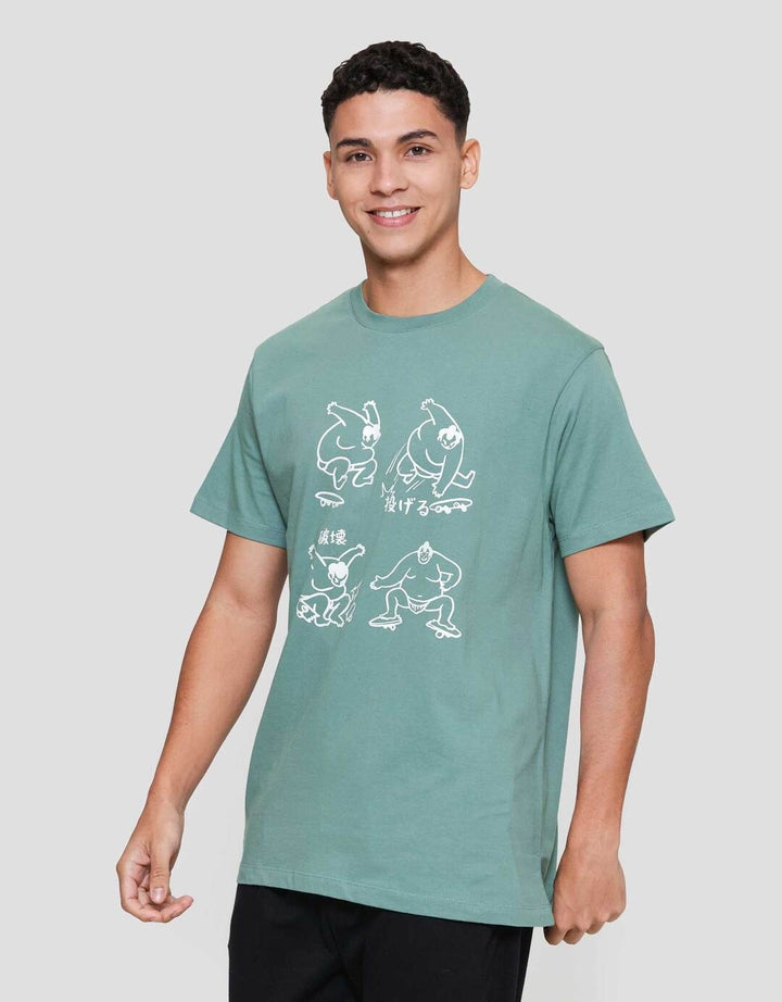 Aos Theme Tbnd Concept Japanese Skate Kaos Pria