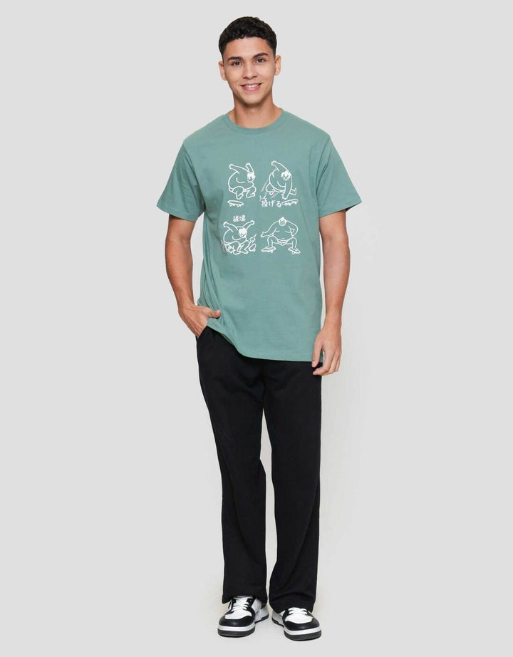 Aos Theme Tbnd Concept Japanese Skate Kaos Pria