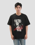Aos Universal Music Theme Rockstar Lady Gaga Kaos Pria