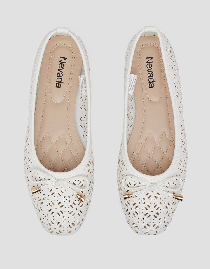 MxM Nevada Detail Pita Sepatu Ballerina Wanita