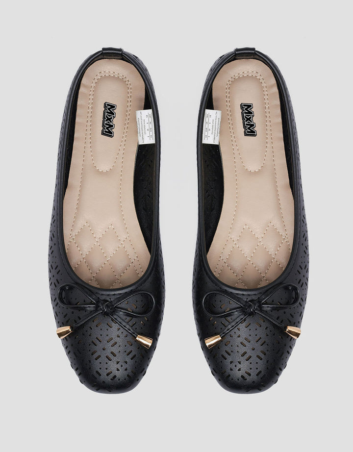 MxM Nevada Detail Pita Sepatu Ballerina Wanita