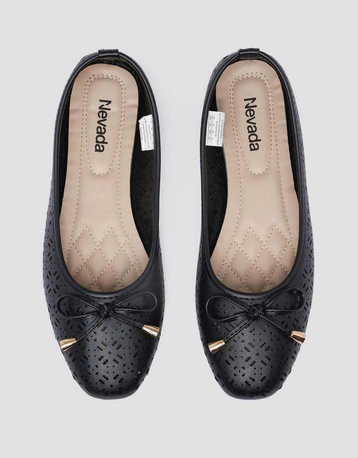 MxM Nevada Detail Pita Sepatu Ballerina Wanita
