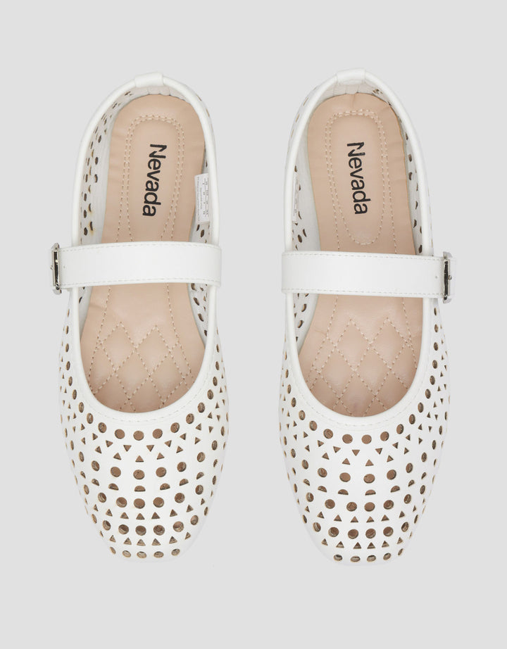 MxM Nevada Round Sepatu Ballerina Wanita