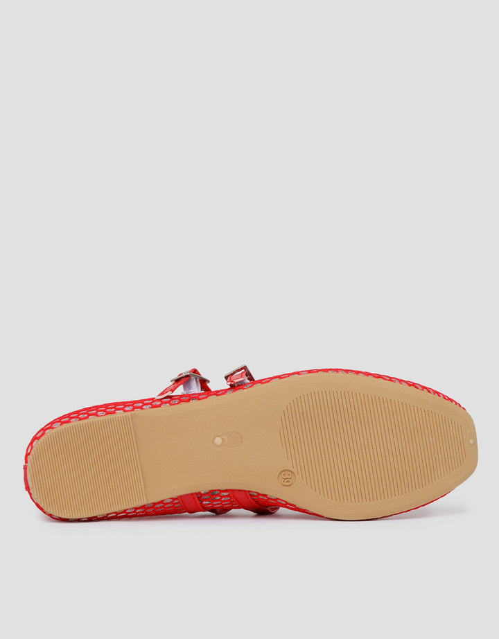 MxM Nevada Two Buckle Sepatu Ballerina Wanita