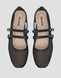 MXM NEVADA TWO BUCKLE SEPATU BALLERINA WANITA