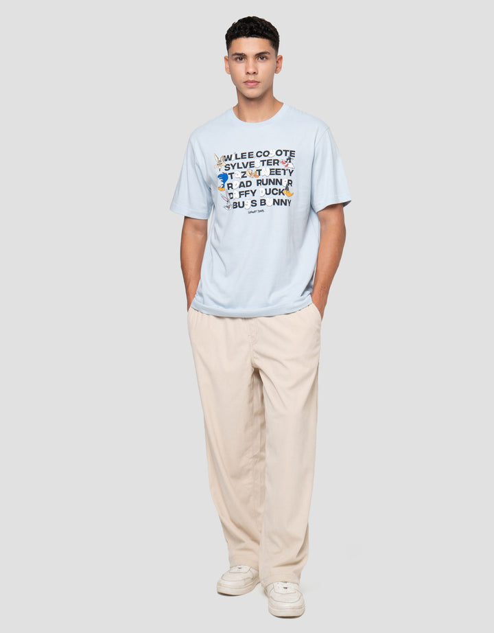 Nevada Wb Looney Tunes Flocking - Style Kaos Pria