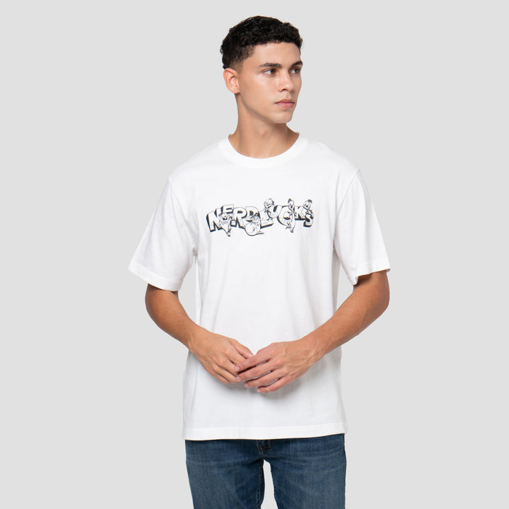 Nevada Wb Space Jam Backprint - Style Wording Kaos Pria