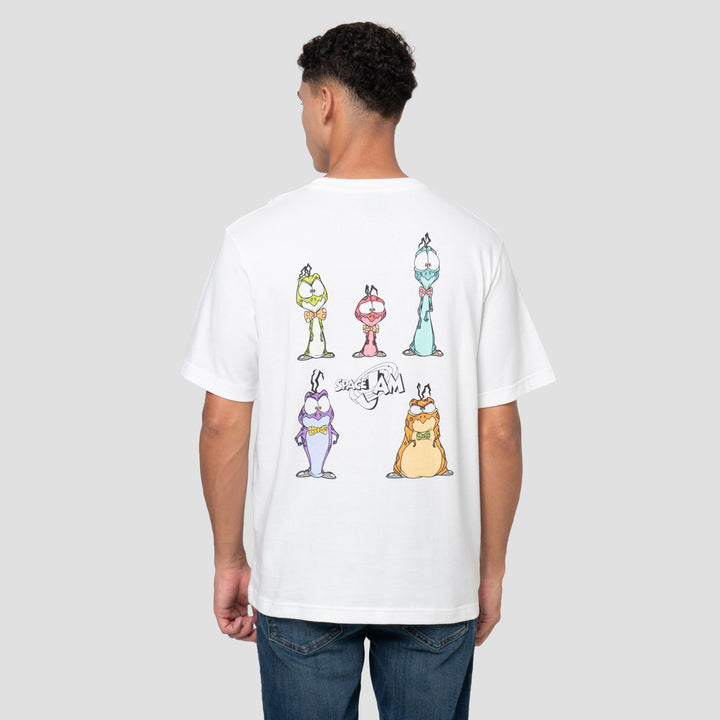 Nevada Wb Space Jam Backprint - Style Wording Kaos Pria