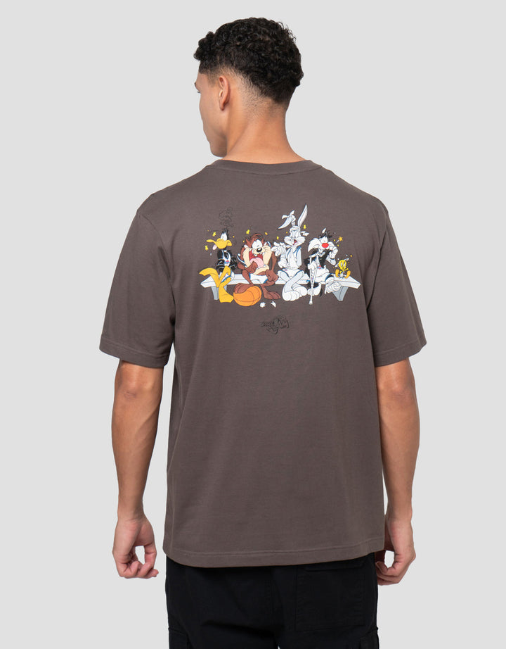 Nevada Wb Space Jam Backprint - Style Kaos Pria
