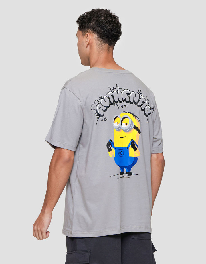 Nevada Universal Minion Print Kaos Pria
