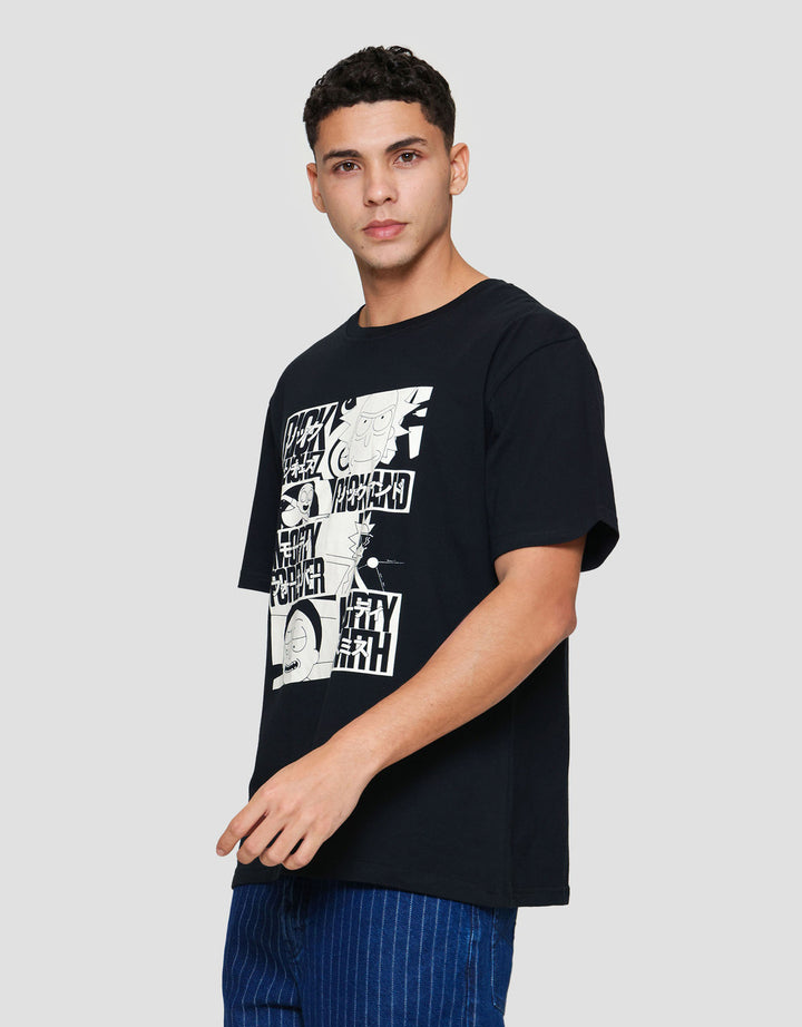 Nevada Wb Rick & Morty - Style 1  Kaos Pria