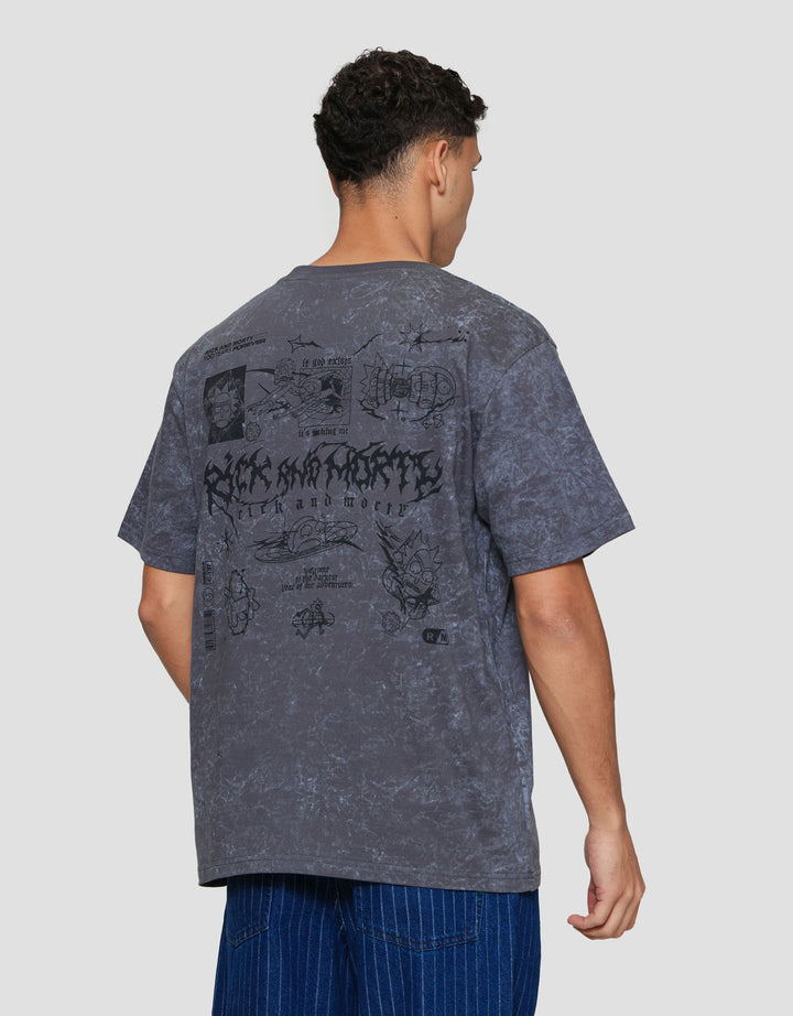 Nevada Wb Rick & Morty - Style Kaos Pria