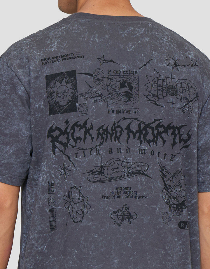 Nevada Wb Rick & Morty - Style Kaos Pria