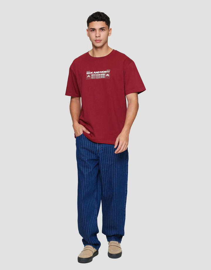 Nevada Wb Rick & Morty - Style 3 Kaos Pria