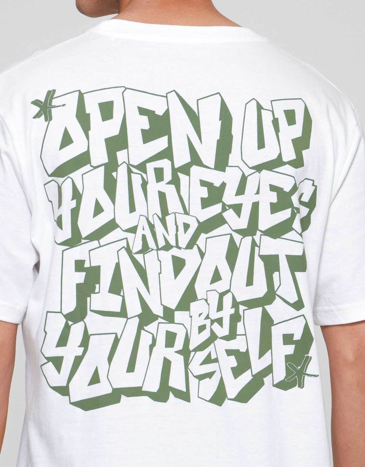 Nevada Backprint Wording Style Open Kaos Pria