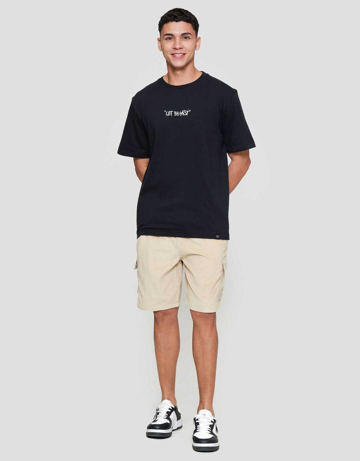 Nevada Backprint Wording Style Kaos Pria