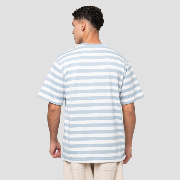 Nevada Stripe Small Stripe Kaos Pria