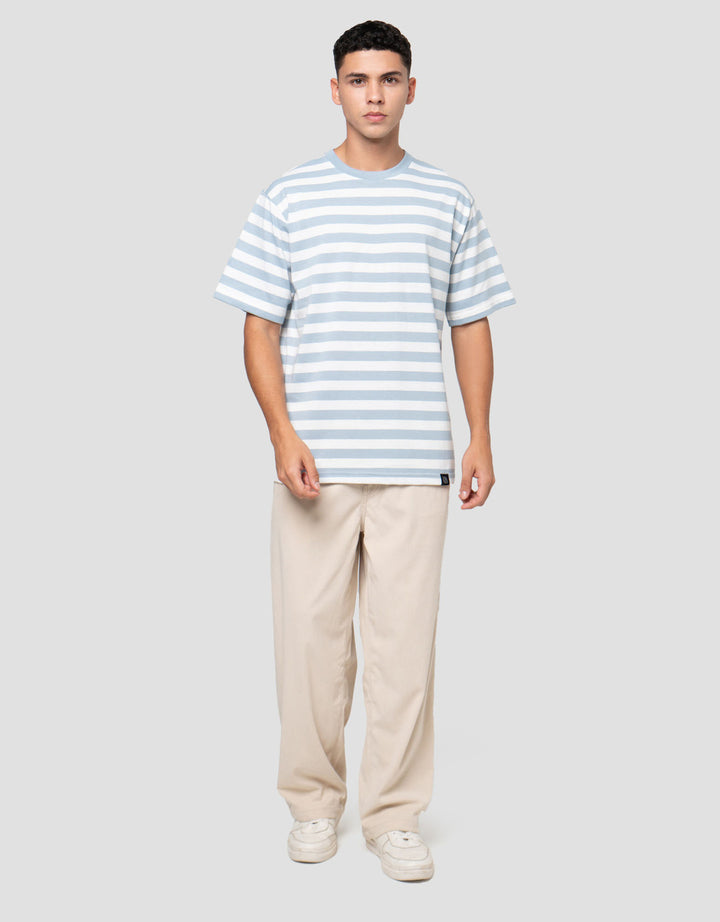 Nevada Stripe Small Stripe Kaos Pria