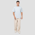 Nevada Stripe Small Stripe Kaos Pria