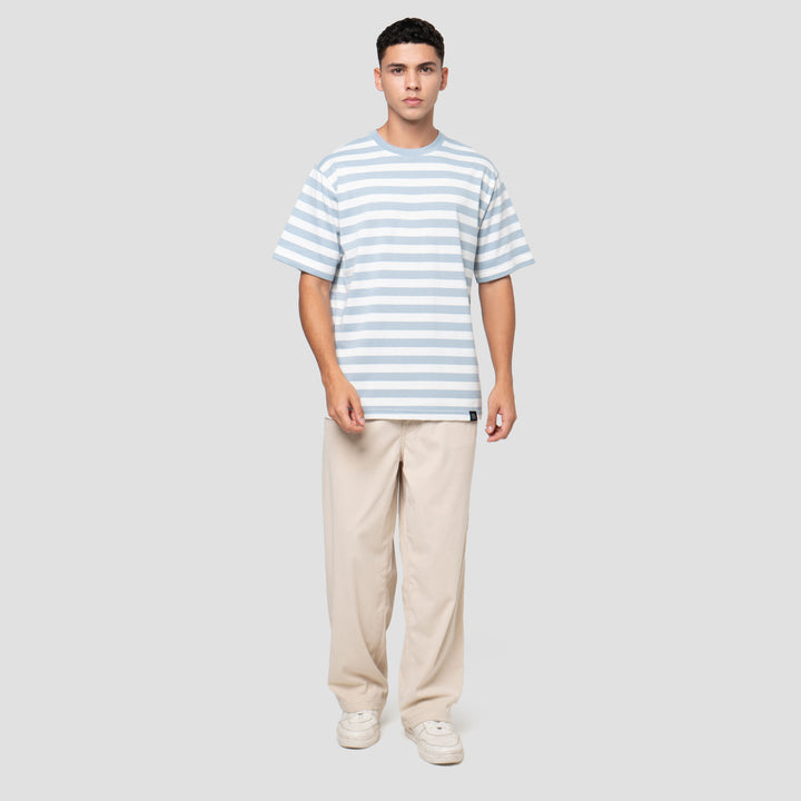 Nevada Stripe Small Stripe Kaos Pria