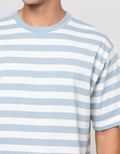 Nevada Stripe Small Stripe Kaos Pria