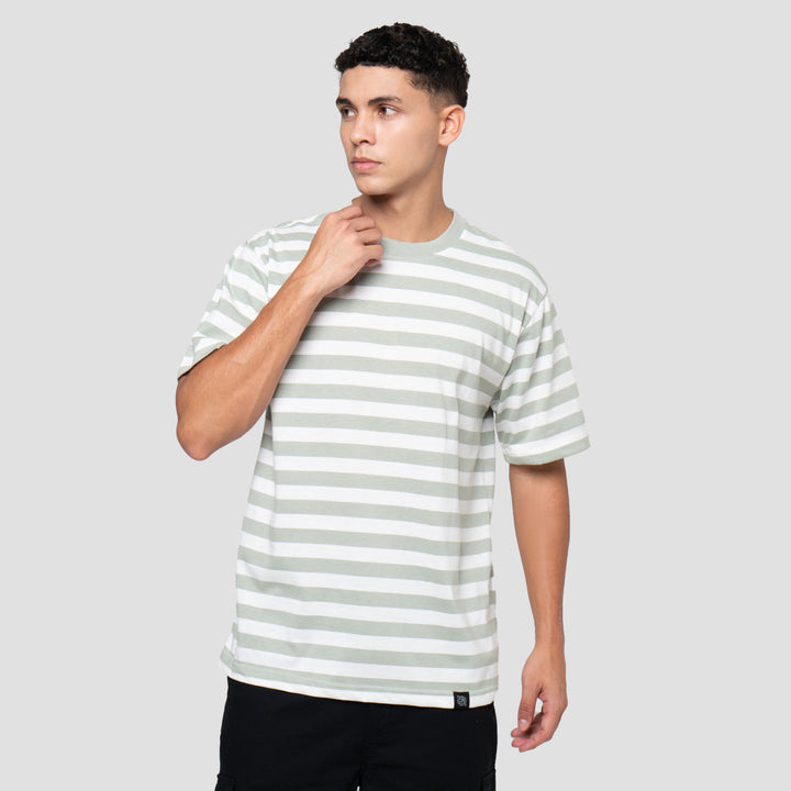 Nevada Stripe Small Stripe Kaos Pria